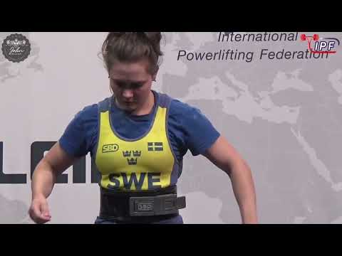 Laura Savolainen - 10th Place 400kg Total - 57kg Class 2021 IPF World Women's Classic