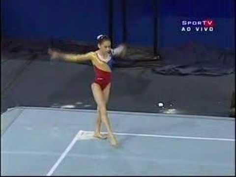 Daniela Druncea 2007 World Cup Glasgow EF FX