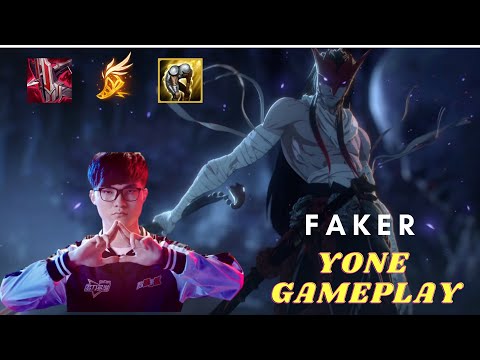 [FAKER] Yone vs Katarina |MID GRAND MASTER KR |PATCH 11.3 [FAKER CARRY]