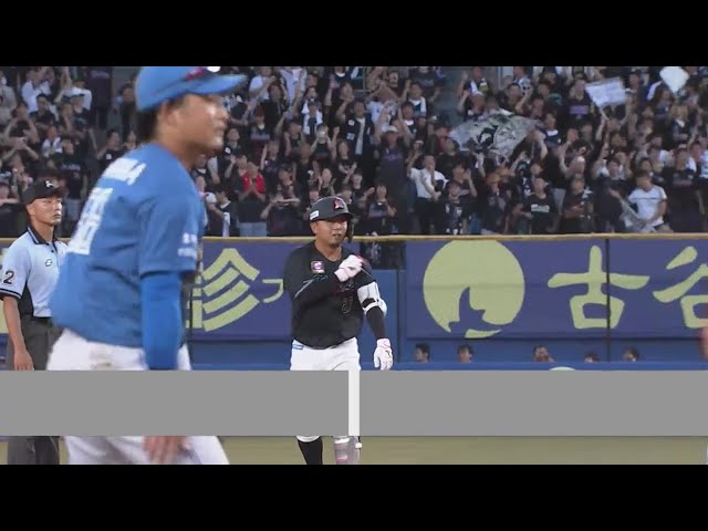 【2回裏】2試合連続タイムリー!! マリーンズ・田村龍弘 レフトへの勝ち越しタイムリー!!  2023年8月2日 千葉ロッテマリーンズ 対 北海道日本ハムファイターズ