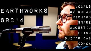 Video thumbnail for Extensive Recording Tests - Earthworks SR314 - Vocal, Acoustic, Overhead, Richard, Piano, Guitar Cab by Creative Sound Lab