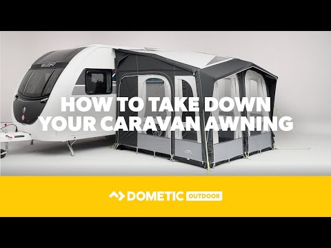 DOMETIC | How To Take Down Your Caravan Awning