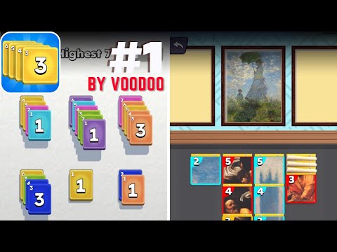 Color Solitaire 3D by VOODOO - New Release - Hyper Hybrid Casual Gameplay Walkthrough iOS & Android - YouTube