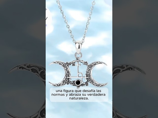 Vídeo relacionado con EUEAVAN Sigilo de Lilith Collar para Mujeres Hombres Hécate Gótico Lilith Diosa Sigilo Colgante Collar Signo de Lucifer Mitología Pagano Joyería Regalo