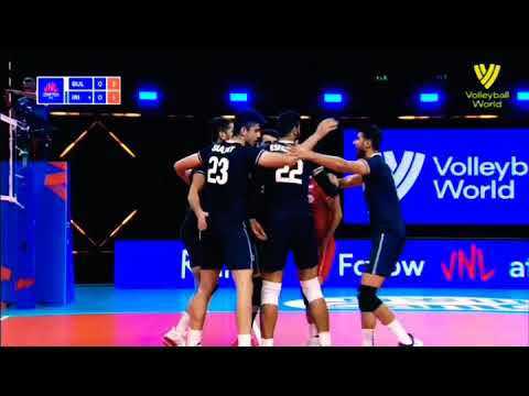 Bardia Saadat a young Iranian star👏🏻😲 (VNL2021 volleyball)