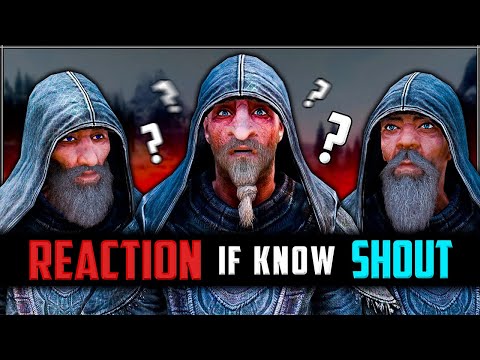 Skyrim ٠ The Greybeards' Reaction If You Already Know the Shout