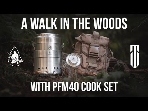 New PFM40 Cook Set Review - Cooking in the Woods
