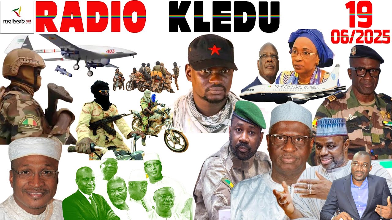 La Revue de Presse de la RADIO KLEDU du 19 Juin 2025