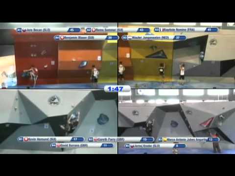 Climbing World Cup 2011 Boulder Barcelona, ESP - Men's Qualifications