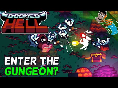 Doomed To Hell - WOULD YOU PLAY THIS? (Bullet Hell, Roguelike, Top Down Shooter)
