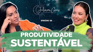 PRODUTIVIDADE SUSTENTÁVEL COM IZABELLA CAMARGO  | Juliana Goes Podcast