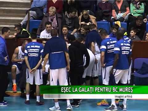 EŞEC LA GALAŢI PENTRU BC MUREŞ