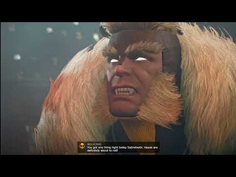 Wolverine vs Sabretooth Part 1 All Cutscenes 4k ULTRA HD