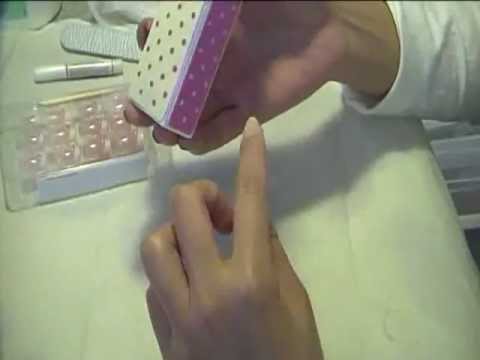 comment poser des faux ongles avec colle