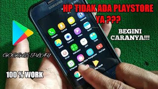 Playstore hilang dan cara mengatasinya