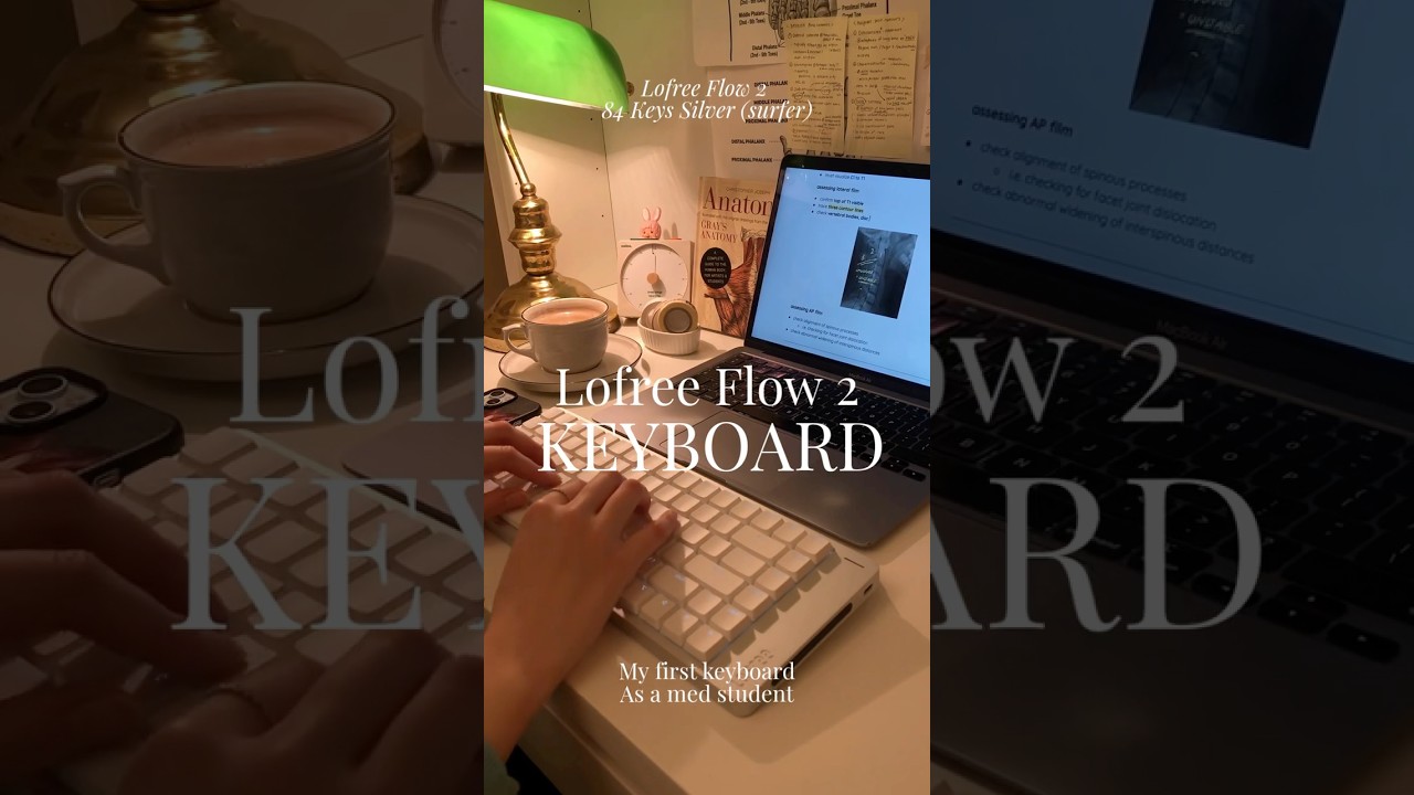 의대생의 최애 키보드를 소개합니다 (੭ ᐕ)੭*⁾⁾ : 할인 코드 놓치지 마세요!  #keyboard #medicalstudent #asmr