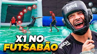 FOMOS DESAFIADOS NO X1 DE FUTSABÃO 😳🫧