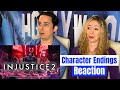 Injustice 2 All Character Endings Reaction