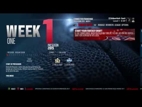 Madden 16 Online Connected Franchise Ep: 1 - JOIN NOW!!!