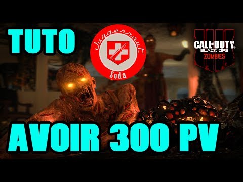 AVOIR 300 POINTS DE VIE ZOMBIE BO4 TUTO MASTODONTE ? Video