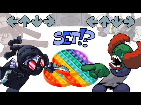 FNF Characters VS Accelerant Hank | POP-IT Battle | FRIDAY NIGHT FUNKIN ANIMATION | Madness Combat