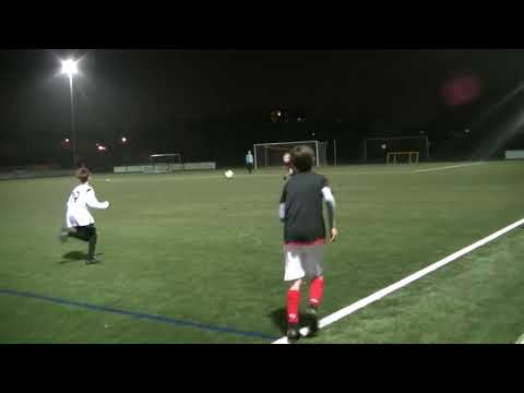 oefenwedstrijd UVV JO15-2 - JSV Nieuwegein JO14-1 2de helft deel 2