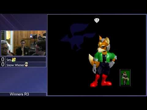MMOM185 SSBM - Ses (Fox) vs. Snow Wiener (C. Falcon) - Melee WR3