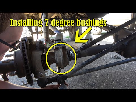 Correcting Caster on a 78 Ford Dana44 Straight Axle