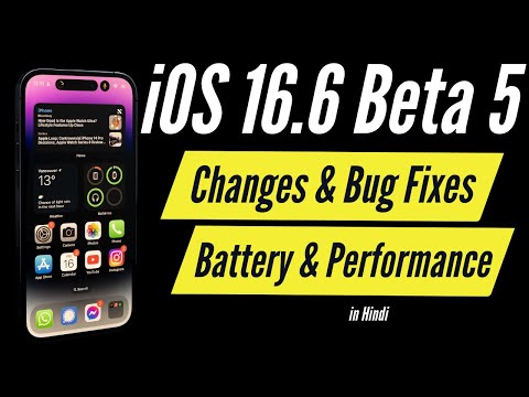 iOS 16.6 Beta 5 I Changes, Bug Fixes, Battery and Performance in Hindi I TechnoaddictsIndia