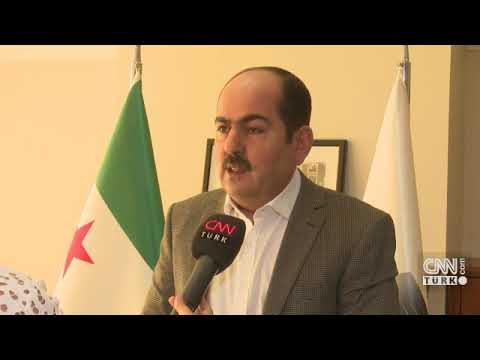 عبد الرحمن مصطفى رئيس الائتلاف الوطني لقوى الثورة والمعارضة السورية في مقابلة مع cnn turk