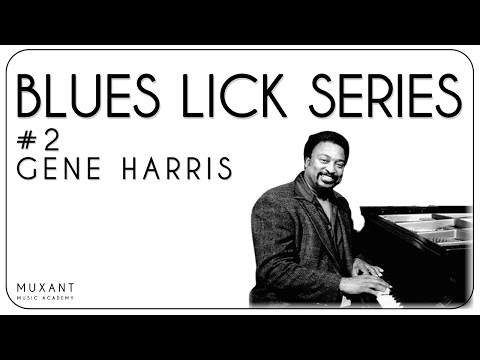 [BLUES LICK SERIES #2] 진해리스 릭｜GENE HARRIS LICKS｜Jazz Piano Licks｜12Key｜Sheet｜재즈피아노｜블루스 릭｜악보｜