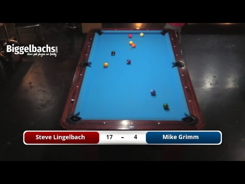 Oregon APA Single’s 9-ball Regionals at Midway PH Cole Gibbons vs Steve Lingelbach