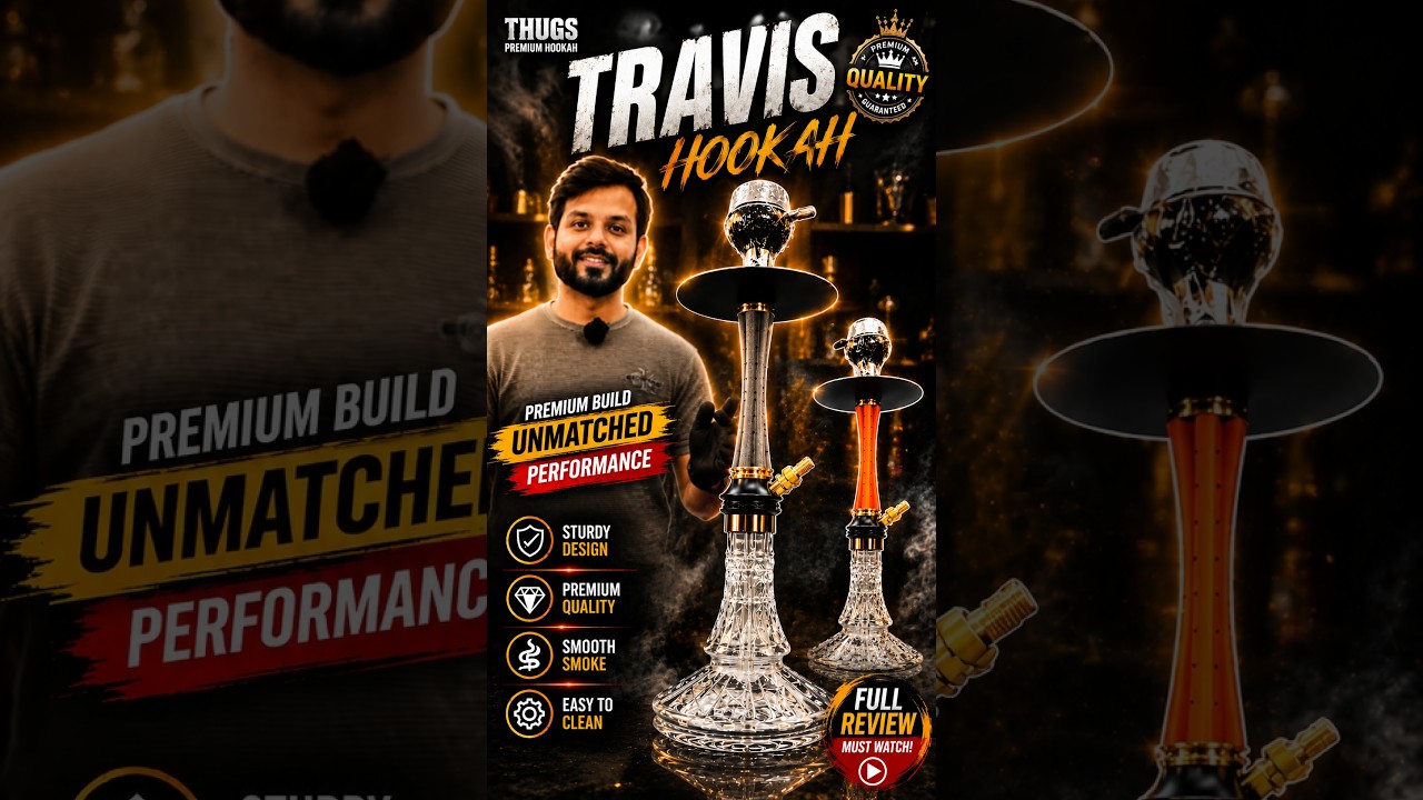 Zealous Travis Hookah Hose, HMD and Chillum Overview | Premium Accessories