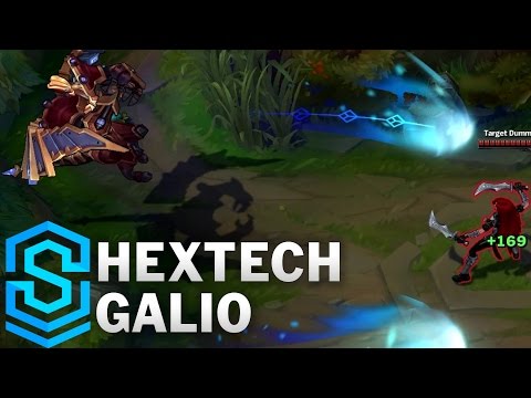 Hextech Galio (2017) Skin Spotlight - League of Legends