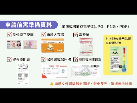 住宅家電汰舊換新節能補助