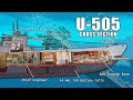Life Inside A WWII Type IXC Submarine Cross Section