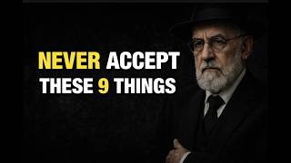 Nine Things You Should Never Accept No Matter Who Offers Them || Jewish Financial Code