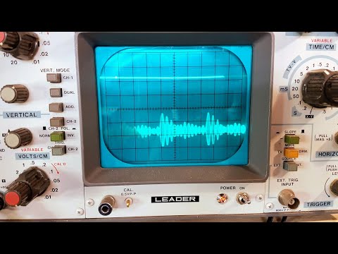 Connecting an oscilloscope to your CB radio transmitter output.