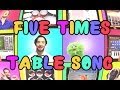Five Times Table Song (We Can't Stop by Miley Cyrus) Using iPads Only
