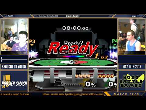 MHM:5/18 [Melee] - PEANUT (Fox) vs HACKY (Sheik) - Winners Quarters