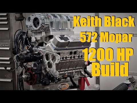 Aluminum Keith Black 572 Mopar Time-Lapse Build with Friends