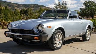 Video Thumbnail for 1984 FIAT Pininfarina Spider