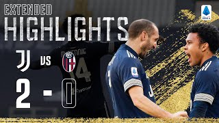 ملخص مباراة : يوفنتوس 2 × 0 بولونيا ( الجولة 19 للدوري الإيطالي )