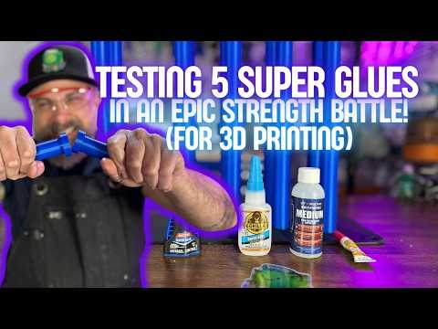 Which Super Glue is STRONGEST for 3D Printing?