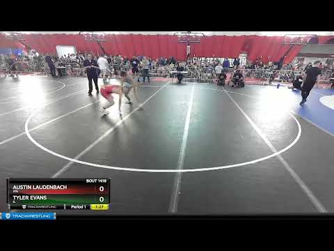 120 Lbs Cons. Round 2 - Austin Laudenbach, MN Vs Tyler Evans, IL 2ece