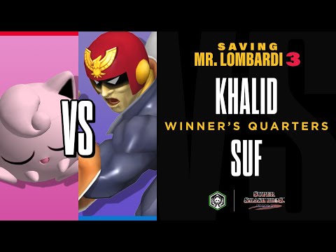 SAVING MR. LOMBARDI 3 - Khalid (Puff) vs suf (Falcon) - SSBM - Winner's Quarters