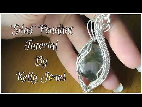 ‘Silas’ Pendant Tutorial by Kelly Jones.