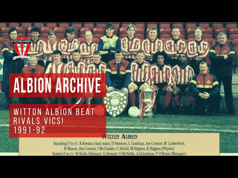⏪ ALBION ARCHIVE | Witton Albion knock out rivals Vics! (Cheshire Senior Cup 1992)