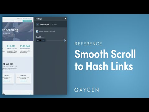 How to Enable Smooth Scrolling to Hash Link for One-Page Websites