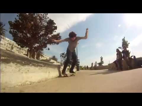 Alan Marola, Dlamini Dlamini, Kanya Spani & Wesley Schroeder visit King's Beach Skatepark